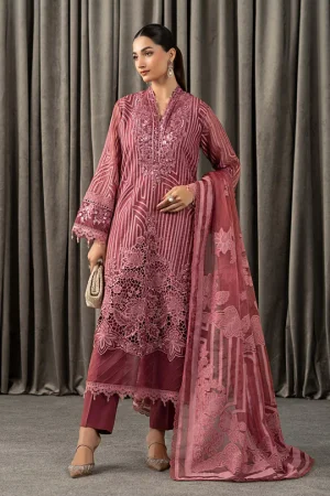 3 Piece Embroidered Organza Suit WLS 1304 By Maria B