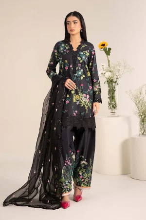 3 Piece Printed Lawn Suit DW EF25 27