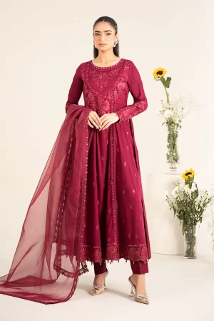 3 Piece Embroidered Lawn Suit DW EF25 83