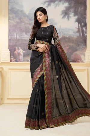 Saree Black Sf w23 57