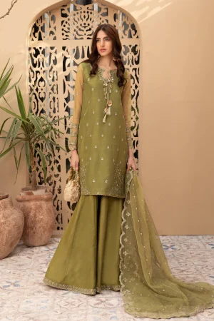 3 Piece Embroidered Suit SF EF21 07R1
